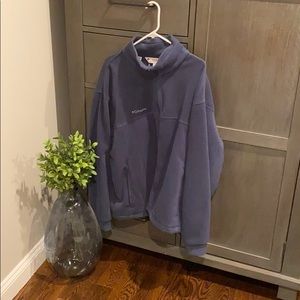 Men’s Columbia Fleece Jacket Blue Size XL